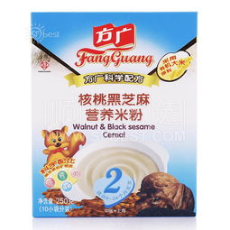 方廣核桃黑芝麻營養(yǎng)米粉 不止于零食的健康選擇